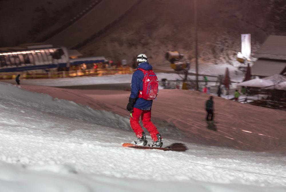 's avonds skiën of snowboarden, Landal Winterberg