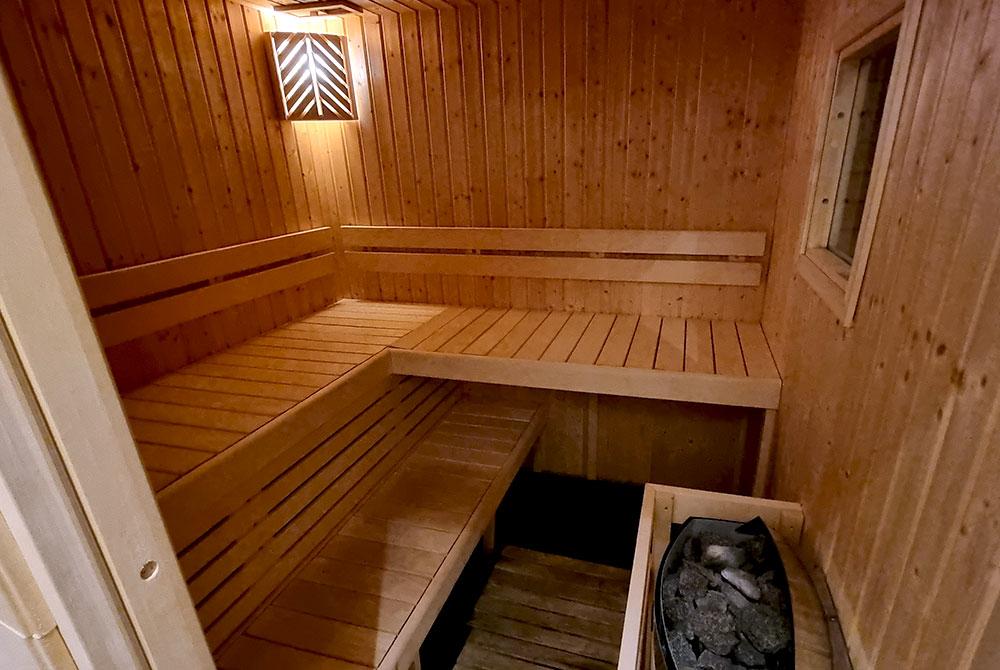 Sauna bij de vakantiewoning, Dormio Resort Maastricht