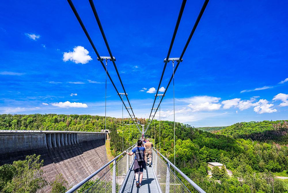 De Titan RT-voetgangershangbrug, mooiste plekken in de Harz