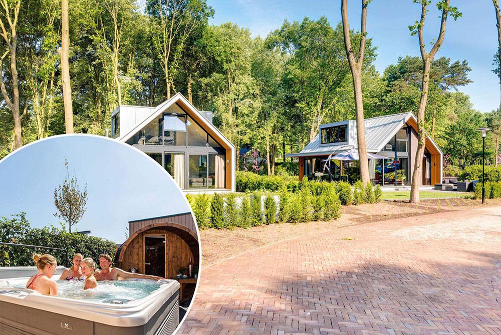 Privé wellness in een design villa, luxe vakantiehuis Veluwe