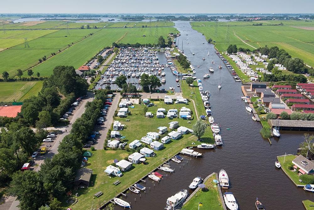 Camping Drijfveer - Tusken de Marren, camping Friesland aan het water