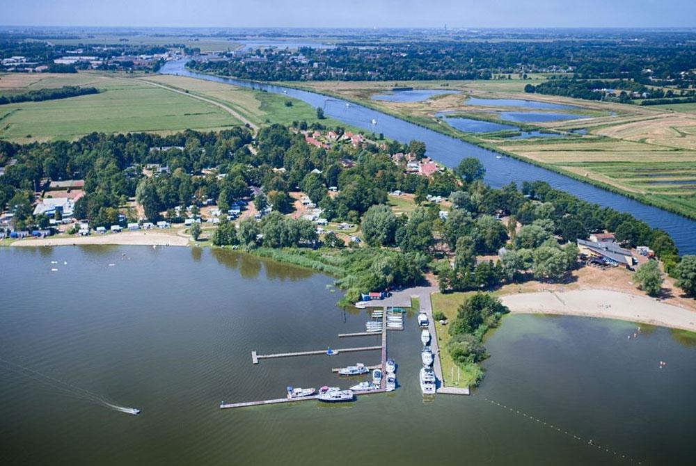 Vakantiepark Bergumermeer, camping Friesland aan het water