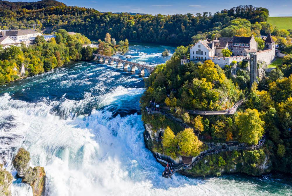 Rheinfall, mooiste plekken Zwitserland
