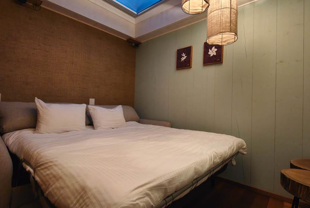 Slaapkamer in de boomhut, review Landal Forest Resort Your Nature