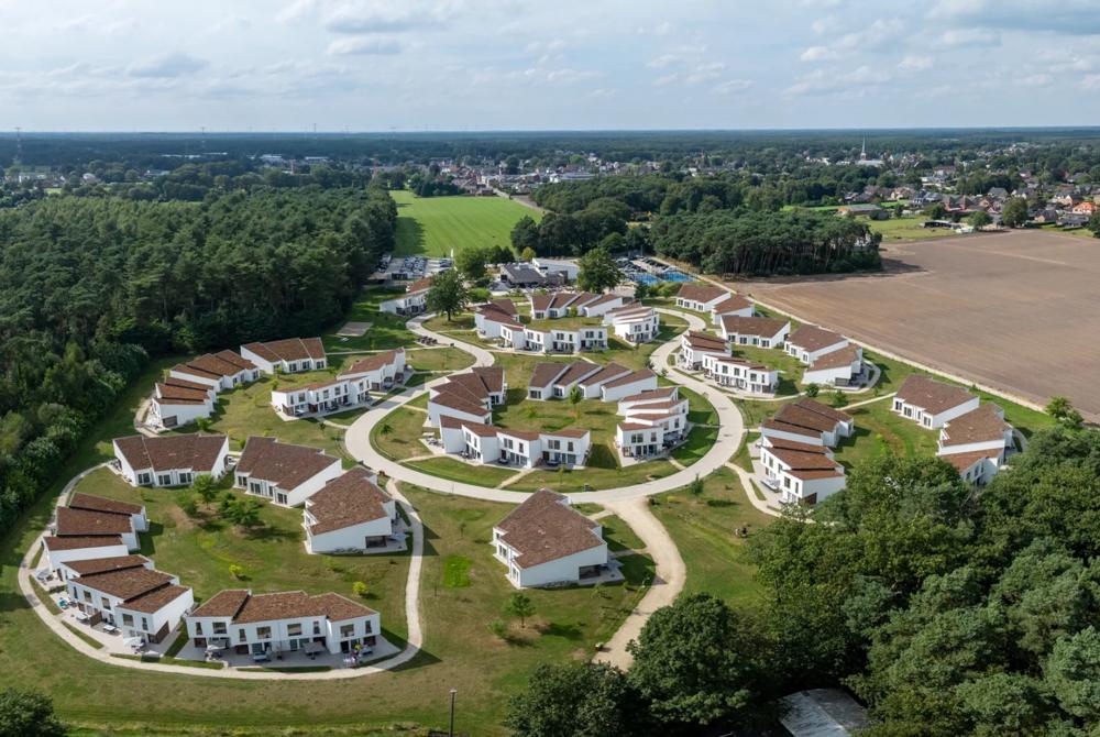 Landal Park Eksel vanuit de lucht