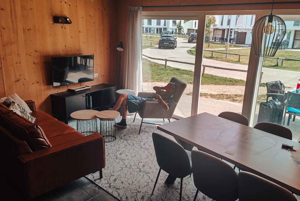 De knusse woonkamer, review Landal Park Eksel