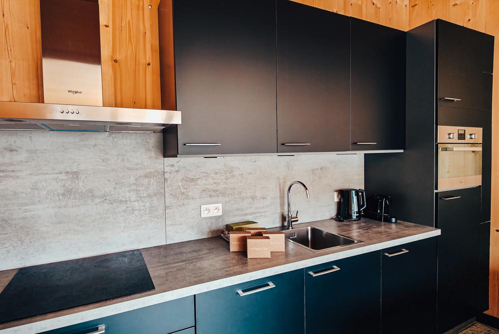 De keuken in de bungalow, review Landal Park Eksel