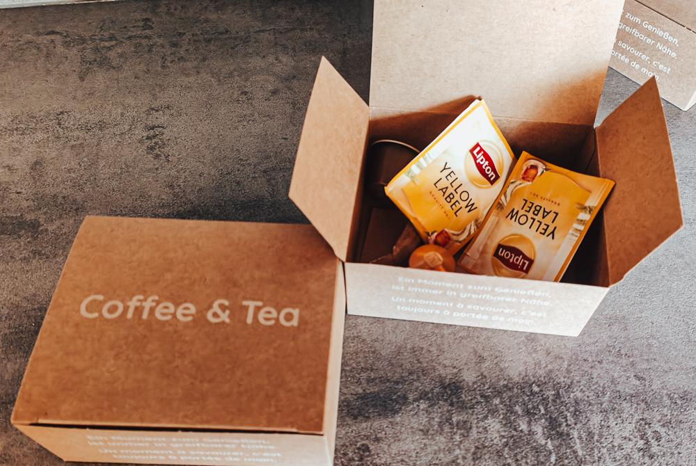 Koffie- en theepakketje, review Landal Park Eksel