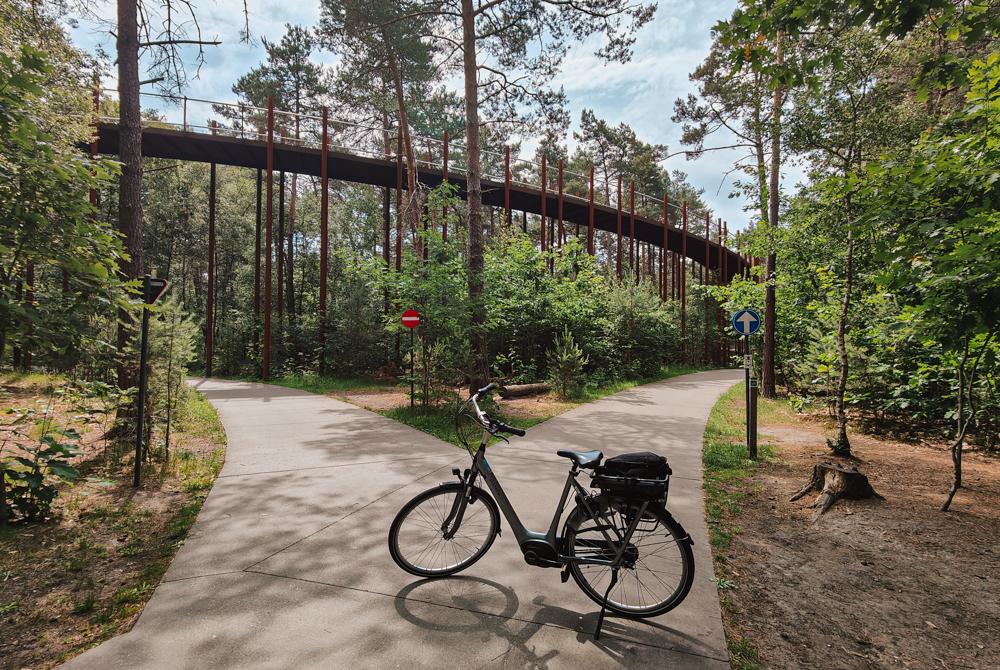Fietsen in Nationaal Park Bosland, review Landal Park Eksel