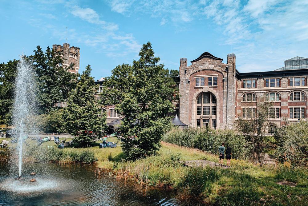 De mijnsite van Waterschei in Thorpark, review Landal Park Eksel