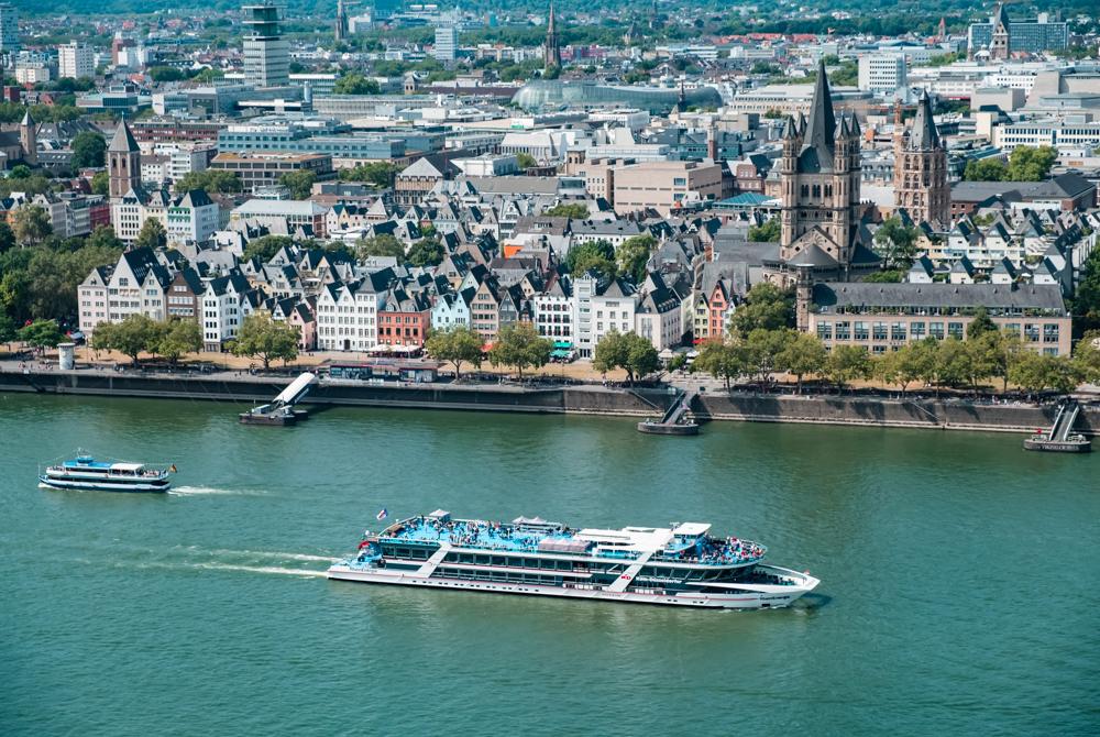 Boottocht op de Rijn, stedentrip Keulen