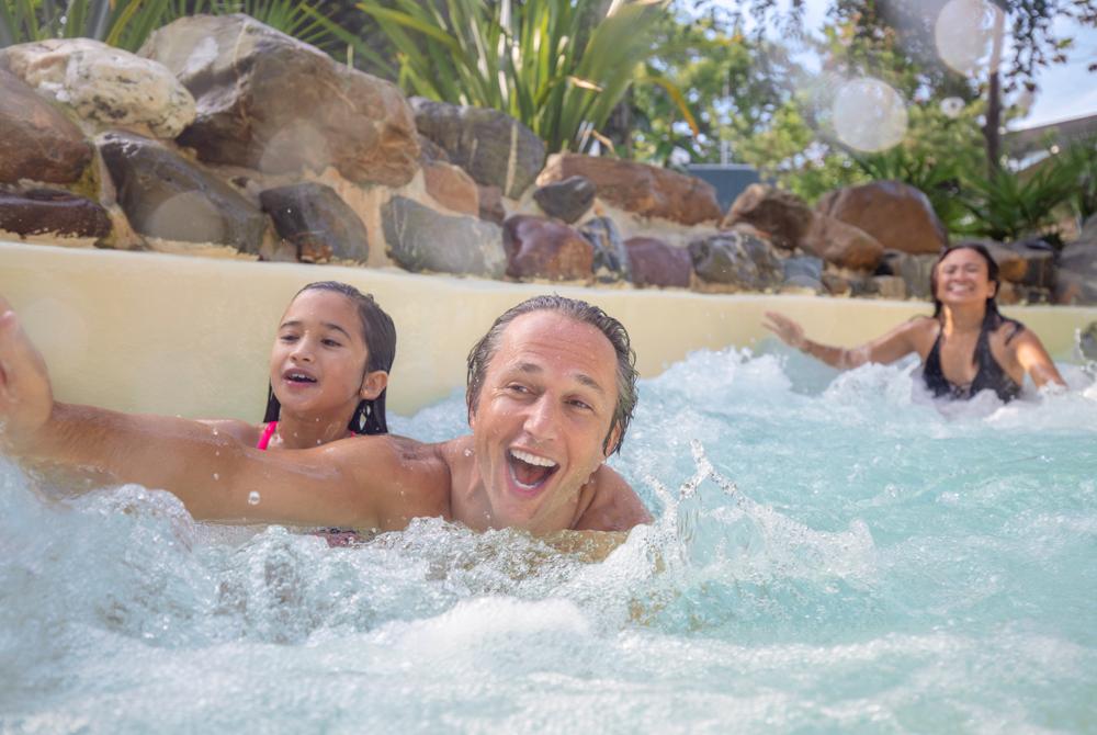 Wildwaterbaan van Center Parcs Het Heijderbos